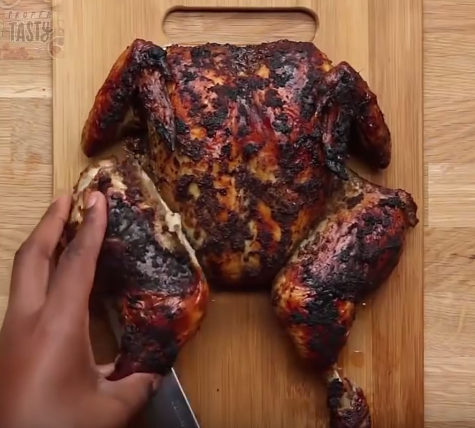 Pollo a la jamaicana